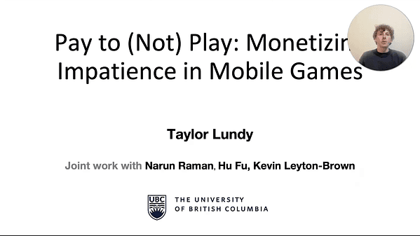Pay to (Not) Play: Monetizing Impatience in Mobile Games