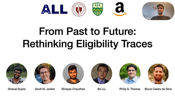From Past to Future: Rethinking Eligibility Traces