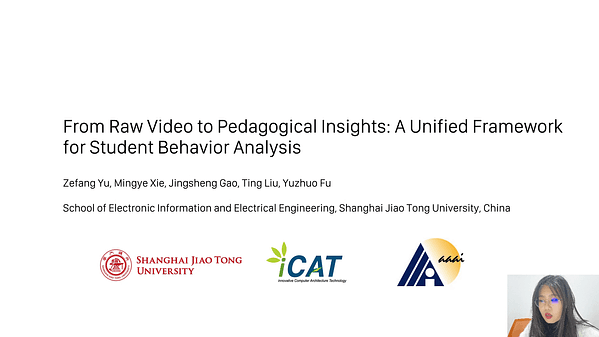 From Raw Video to Pedagogical Insights: A Unified Framework for Student Behavior Analysis