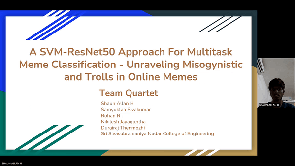 Quartet@LT-EDI 2024: A SVM-ResNet50 Approach For Multitask Meme classification - Unraveling Misogynistic and Trolls in Online Memes