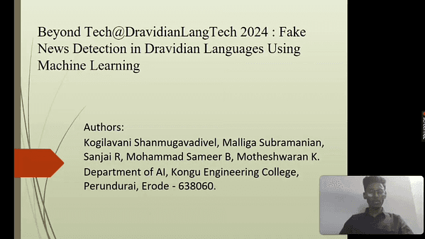 Beyond Tech@DravidianLangTech : Fake News Detection in Dravidian Languages Using Machine Learning