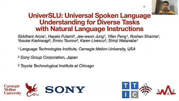 UniverSLU: Universal Spoken Language Understanding for Diverse Tasks with Natural Language Instructions
