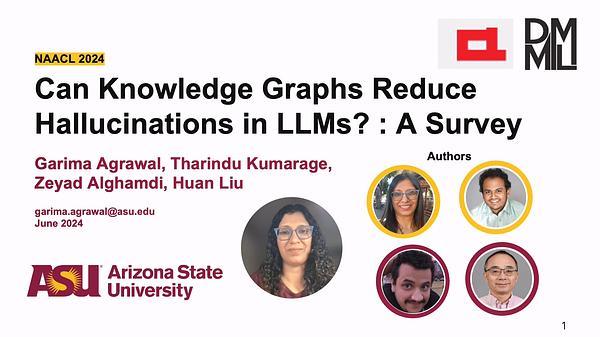 Can Knowledge Graphs Reduce Hallucinations in LLMs? : A Survey