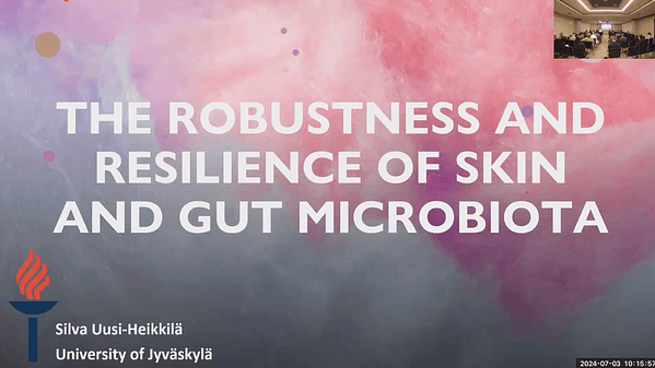 The robustness and resilience of skin and gut microbiota