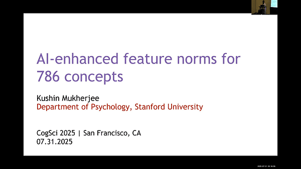 AI-enhanced semantic feature norms for 786 concepts