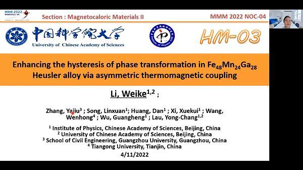 Enhancing the hysteresis of phase transformation in Fe48Mn24Ga28 Heusler alloy via asymmetric thermomagnetic coupling